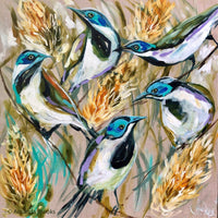 Bird Art By Amanda Brooks | Stone Drink Coaster Collection
