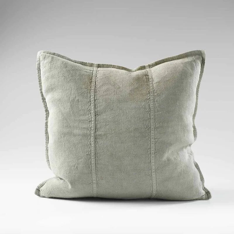 Luca Pistachio Linen Cushion