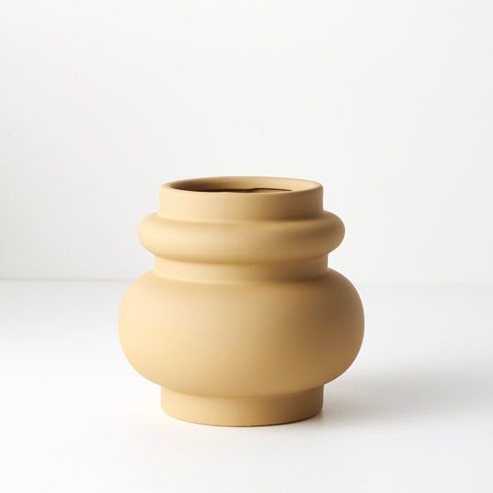 Lucena Vase | Mustard