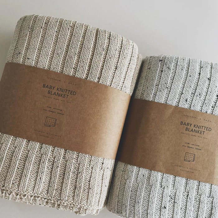 Organic Knit Blanket