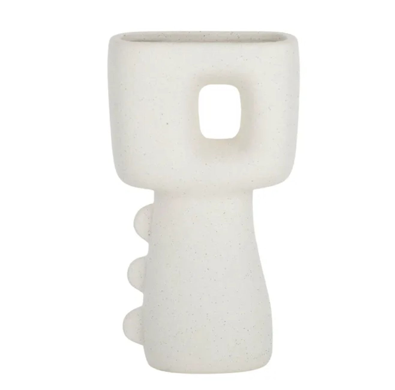 Nolan Ceramic Vase | White