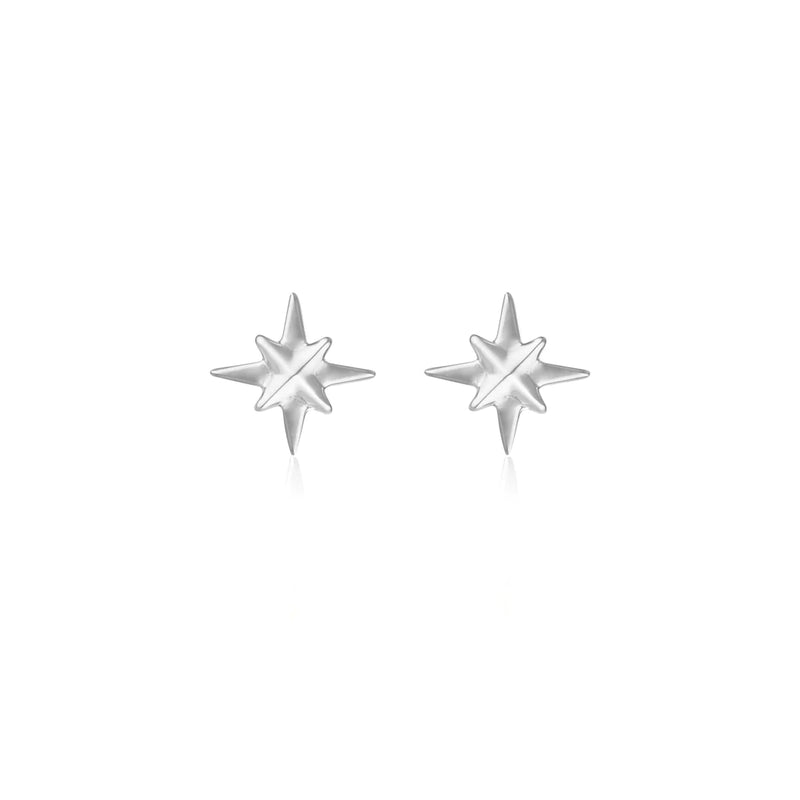 North Star Earring | Sterling Silver