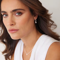 Heavenly Pearl Earring | Sterling Silver