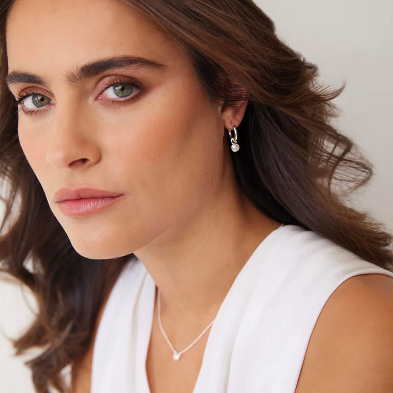 Heavenly Pearl Earring | Sterling Silver