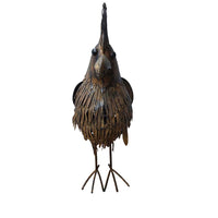 Rustic Cockatoo Garden Statue