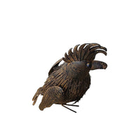 Rustic Cockatoo Garden Statue