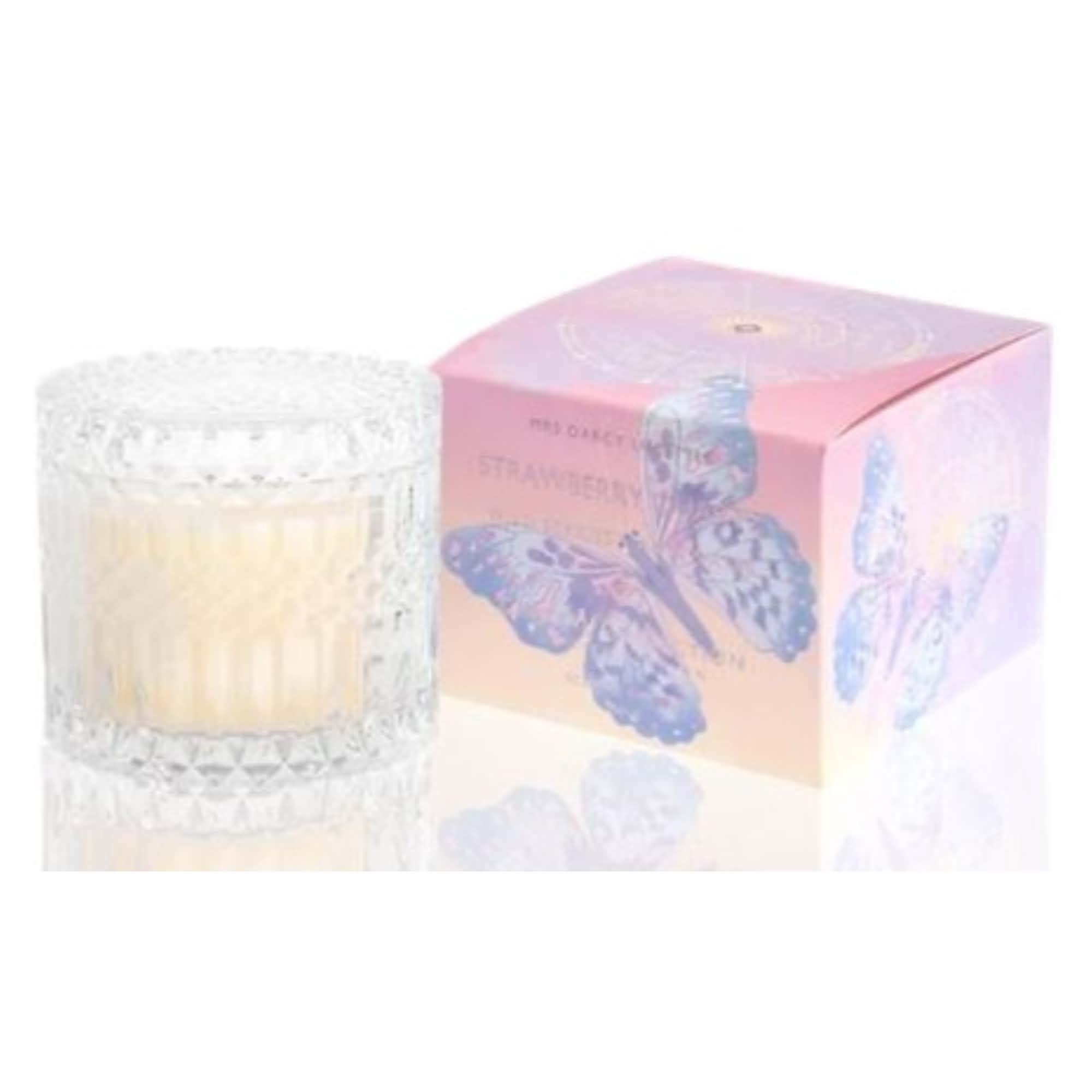 Candle Strawberry Quartz | Wild Berries + Rosewater (Petite)