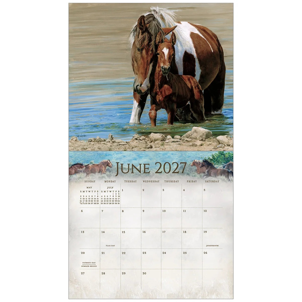 Horses 2027 | Wall Calendar