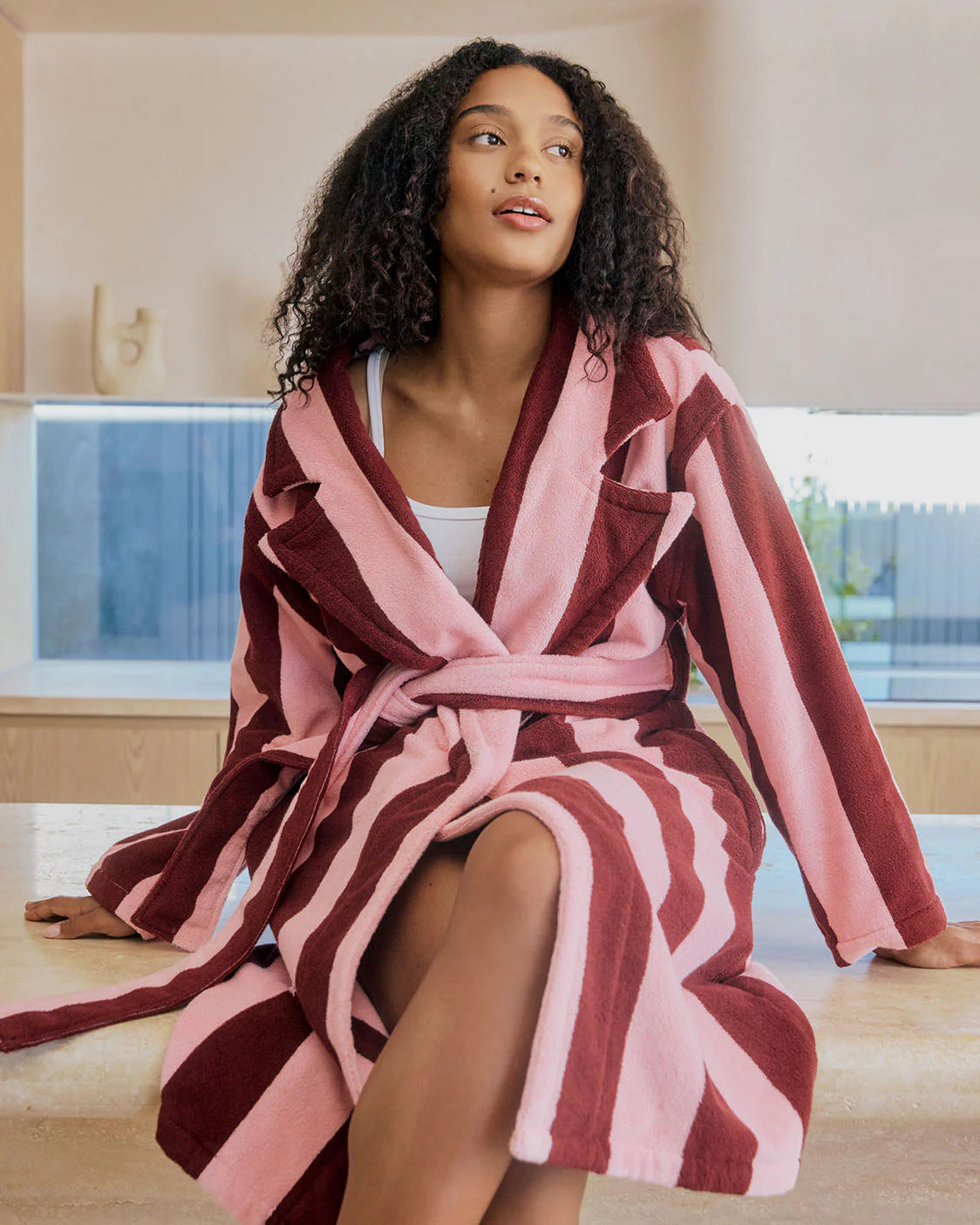 Robe | Rocky Road Stripes