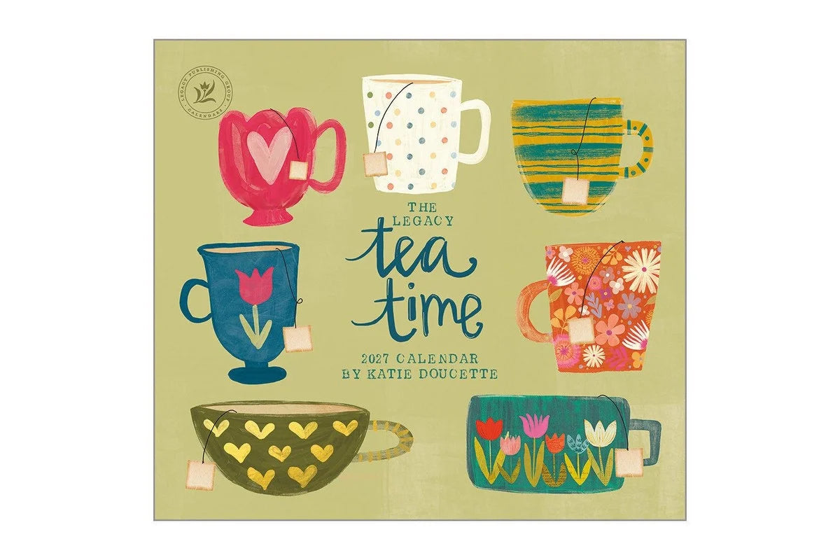 Tea Time 2027 | Wall Calendar