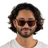 Avoca Walnut | Brown Lens | Walnut Arms