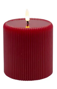 LED Flameless Pillar Candle 10x10cm