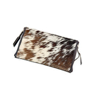 Cowhide Double Spectacle Case