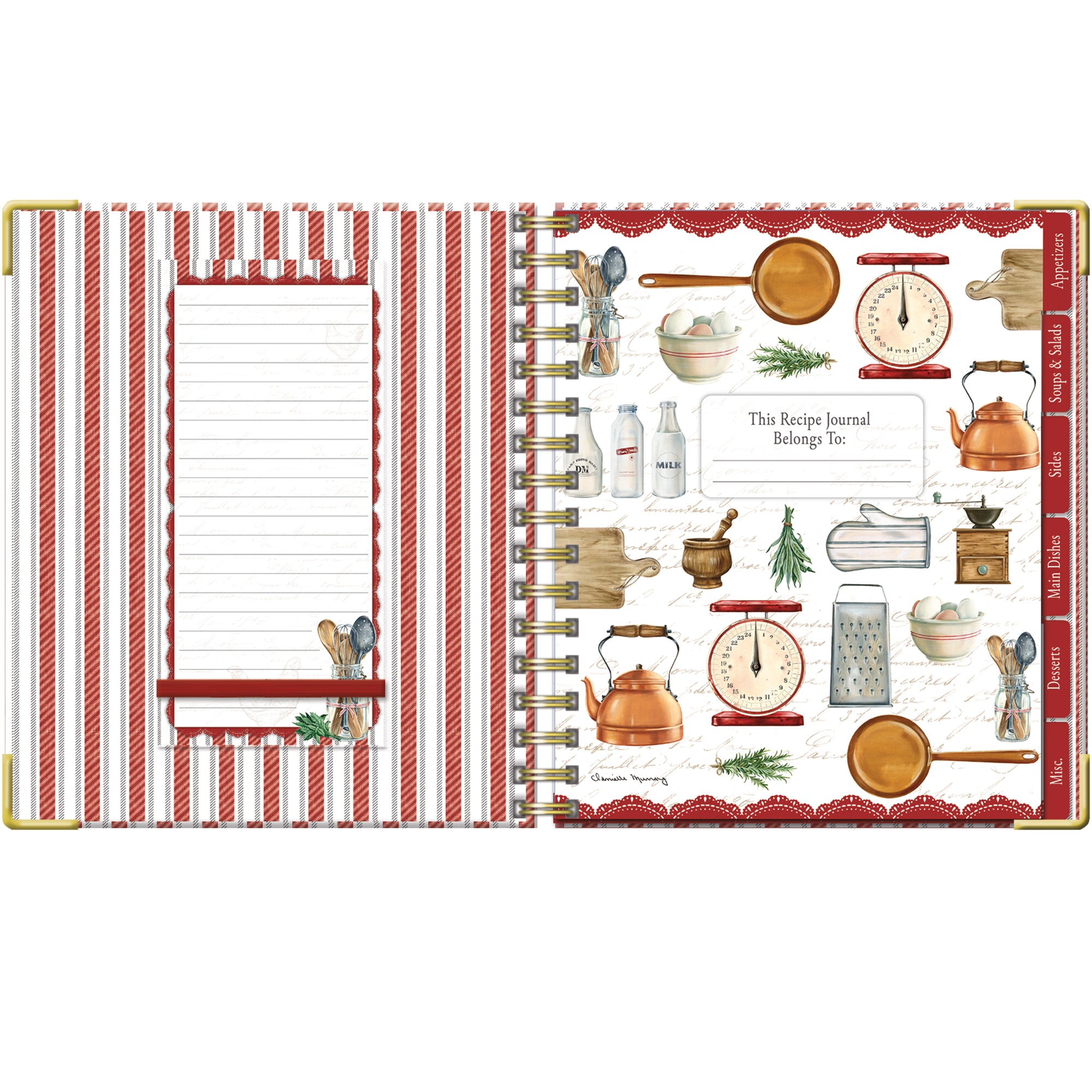 Recipe Journal Homestead