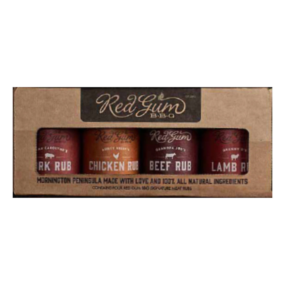 Meat Rubs Gift Box 4 x Small Rubs 310g – Whatever Mudgee