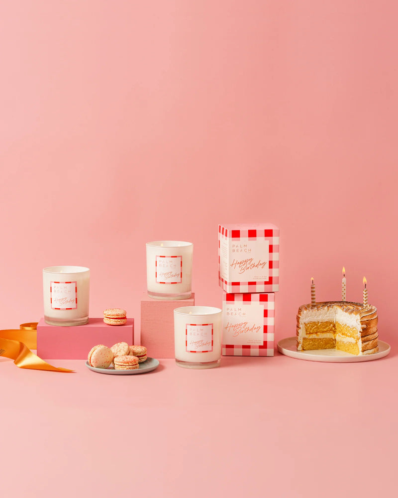 Happy Birthday Scented Candle 350g | Celebration Collection