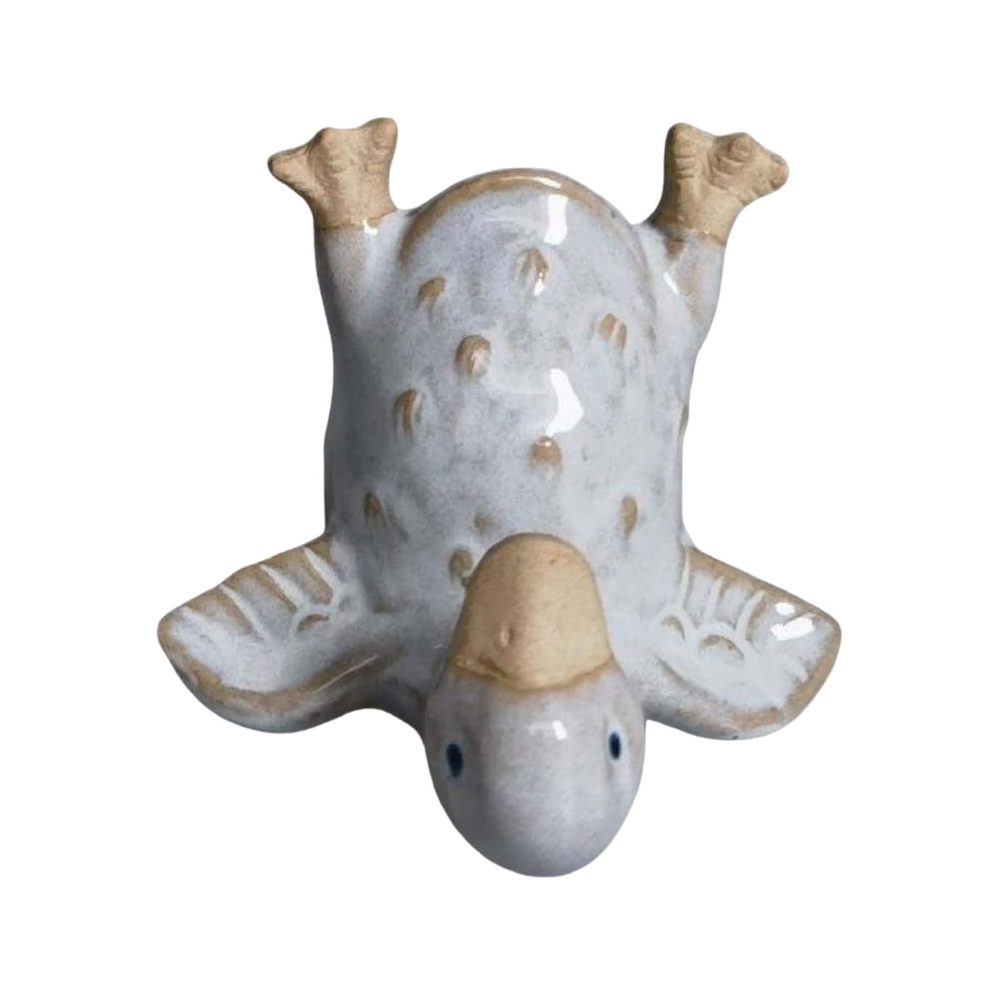 Duck Handstand Pot Hanger White