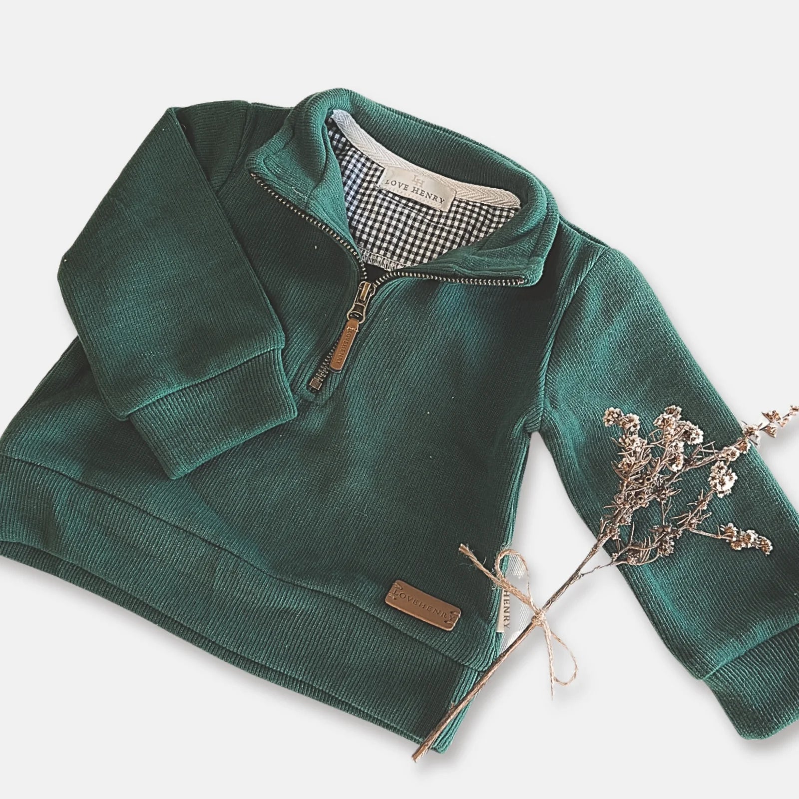 Baby Boys Harry Jumper | Green