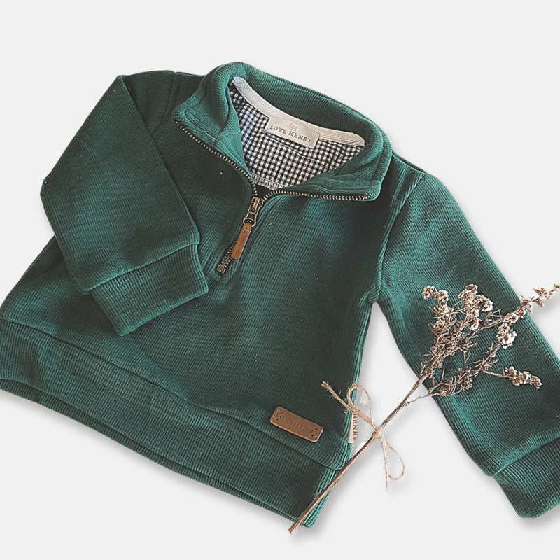 Baby Boys Harry Jumper | Green