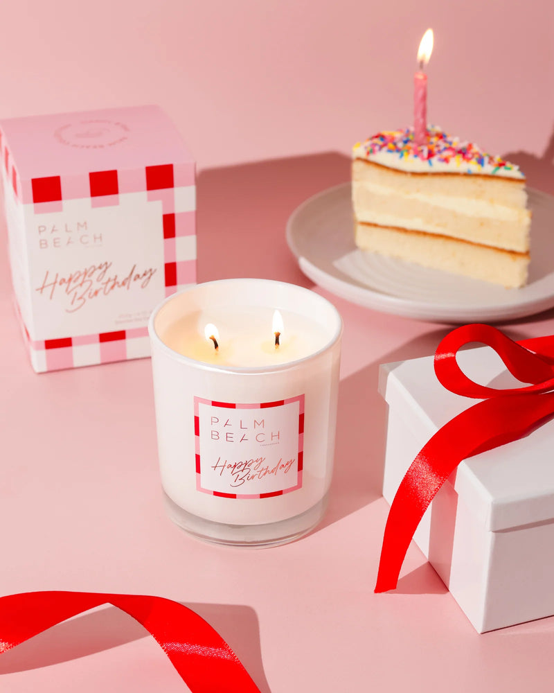 Happy Birthday Scented Candle 350g | Celebration Collection