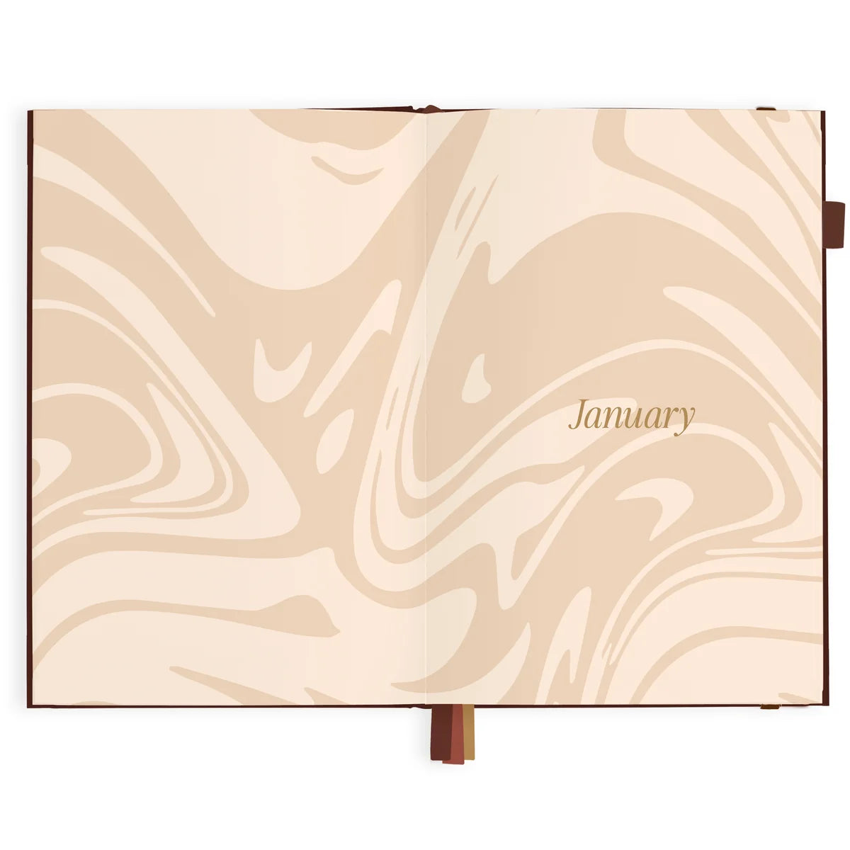 2027 A5 Vertical Planner | Chocolate