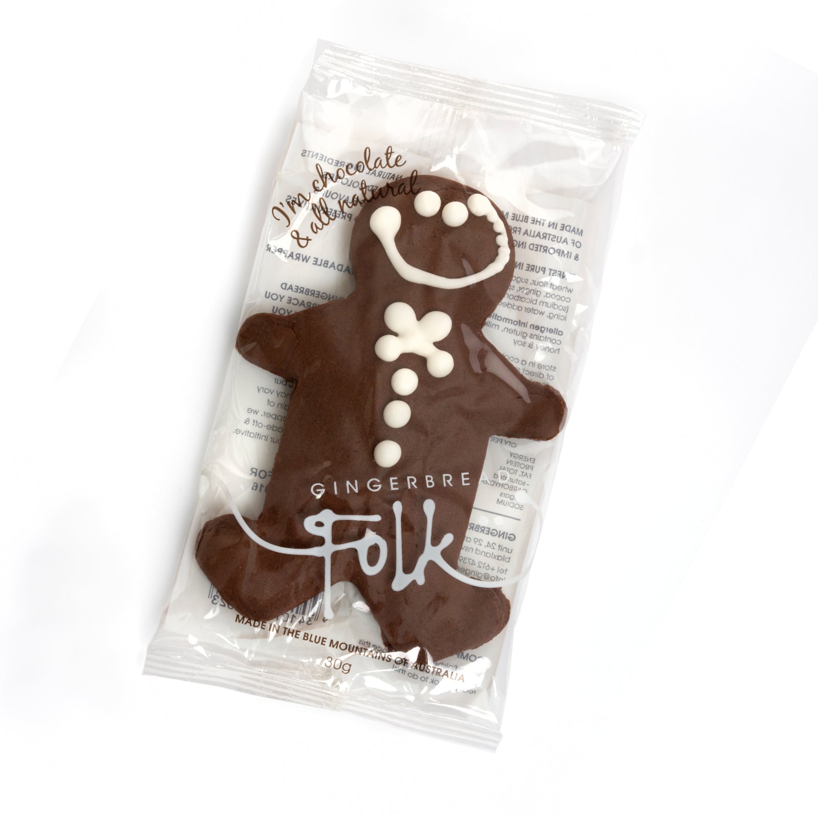 Chocolate Gingerbread Man 30g