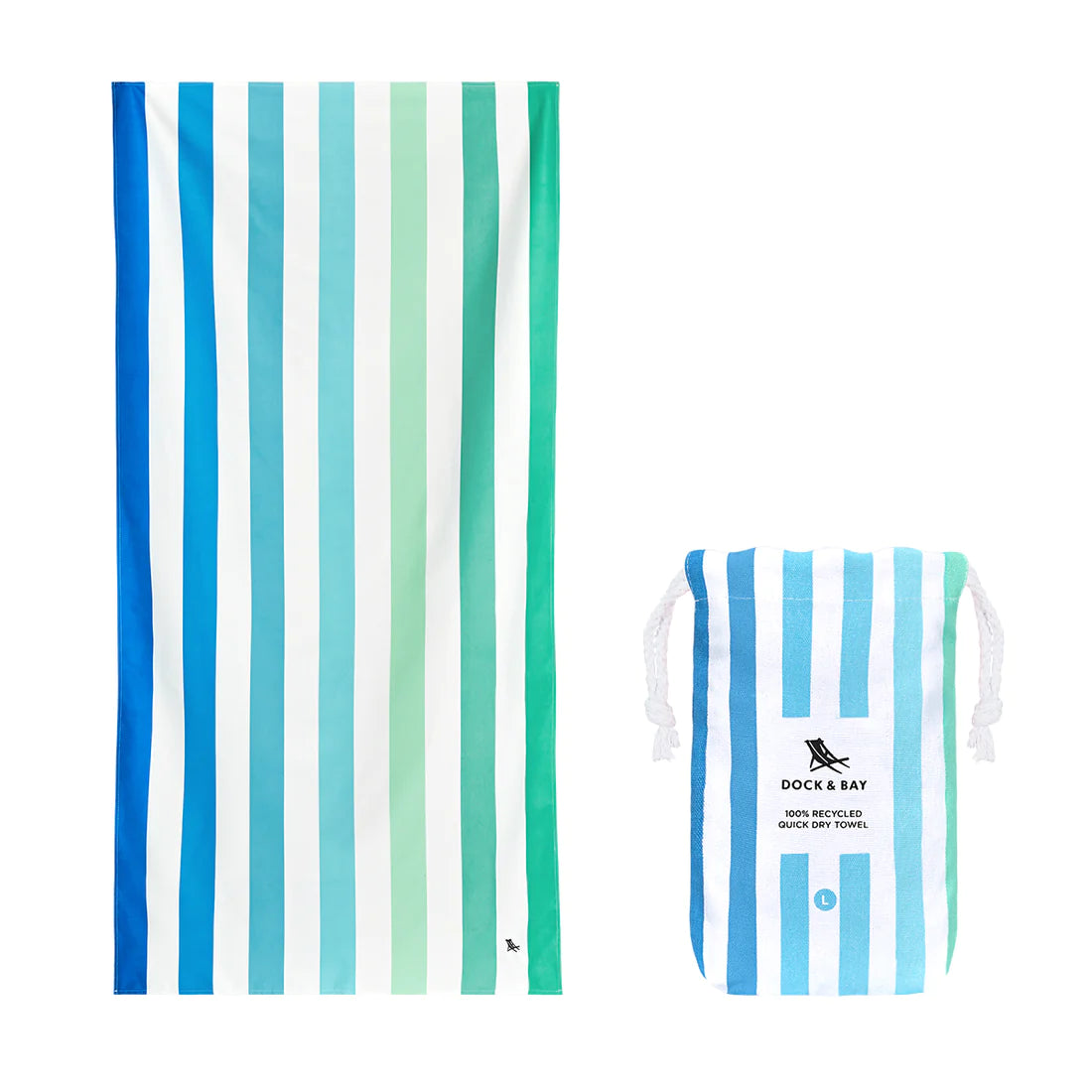 Summer Collection Beach Towel | Large | 100% Recycled