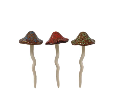 Glazed Mushroom Ceramic | Small