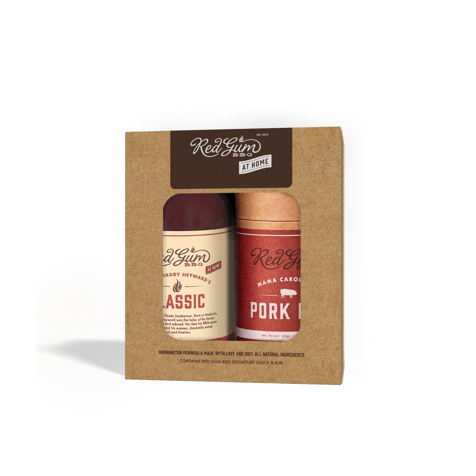 Small Rub/Small Sauce Gift Pack | Classic Sauce + Pork Rub 360g