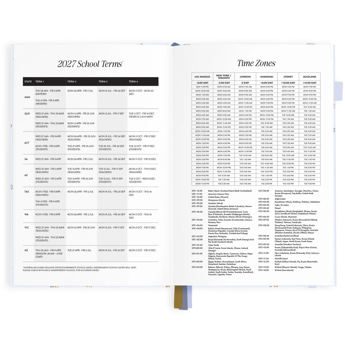 2027 A5 Horizontal Planner | Cornflower
