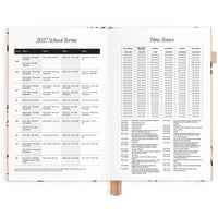2027 A5 Vertical Planner | Amalfi Latte