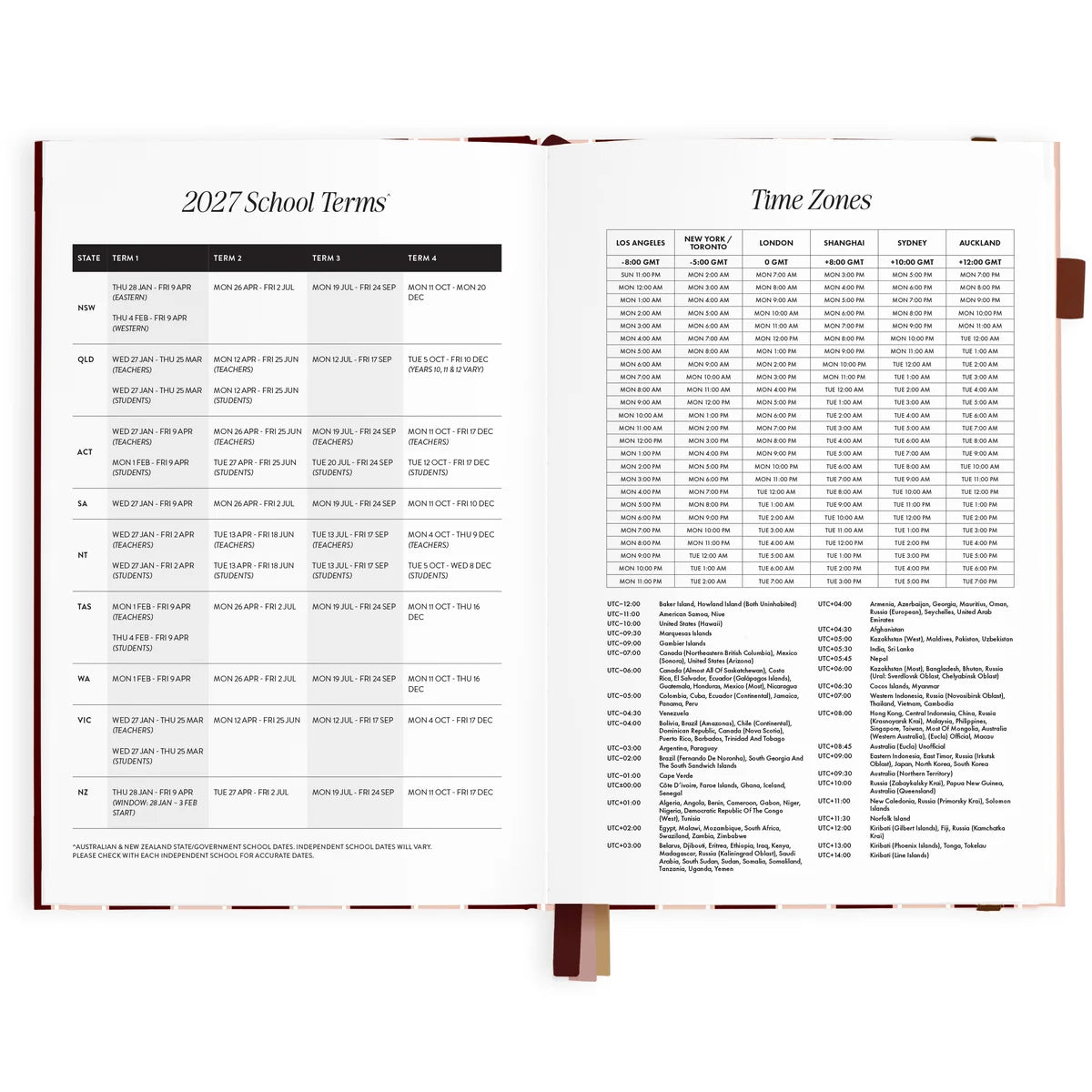 2027 A5 Vertical Planner | Sorrento