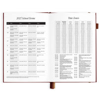 2027 A5 Horizontal Planner | Cherry