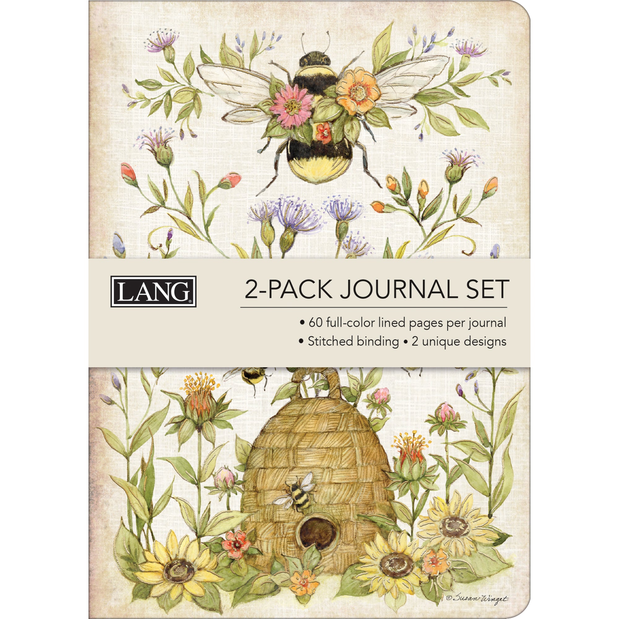 2 Pack Journals | Spring Bees