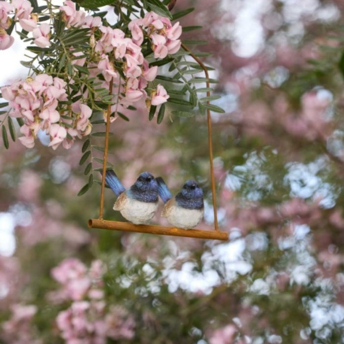 Fairy Wrens On Hanger