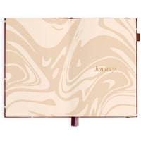 2027 A5 Vertical Planner | Cherry Wisteria