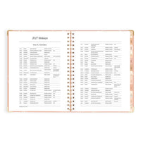 2027 A4 Academic Vertical Planner | Amalfi Peach