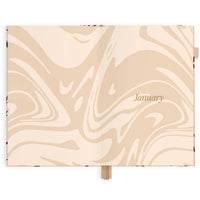 2027 A5 Vertical Planner | Amalfi Latte
