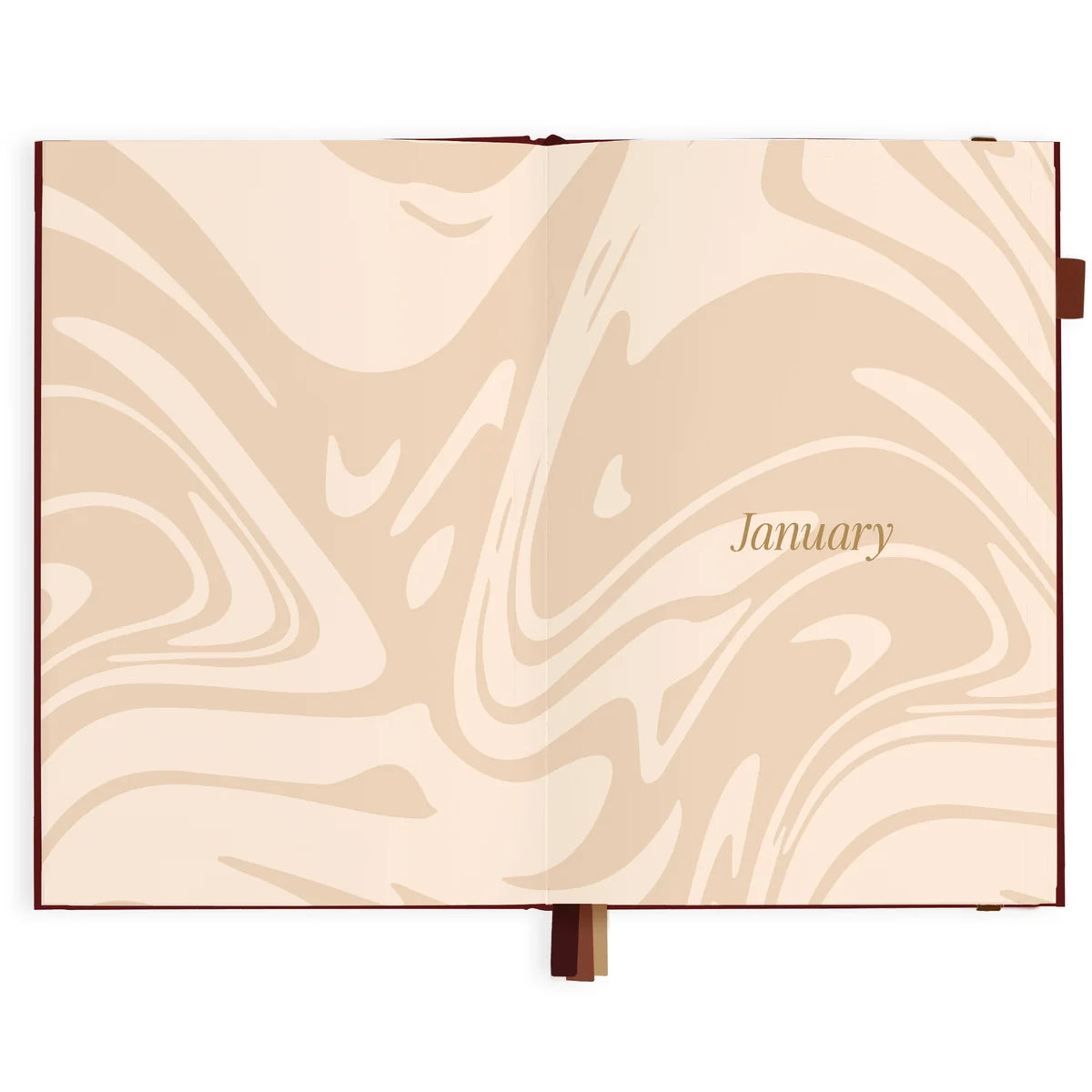 2027 A5 Horizontal Planner | Cherry