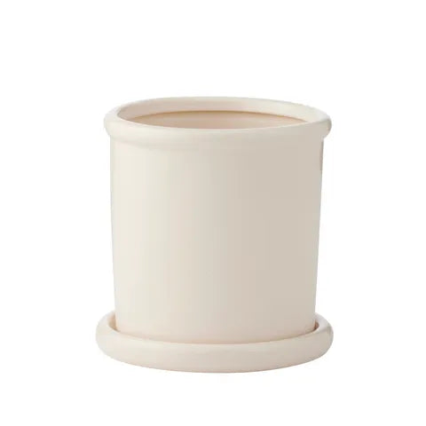 Andromeda Ceramic Pot | Ivory