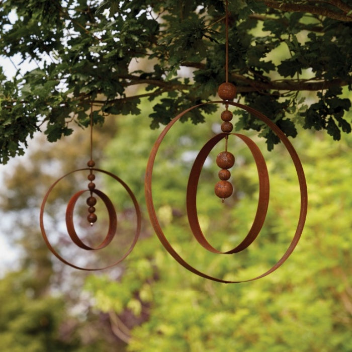 Garden Hanging Orb Round
