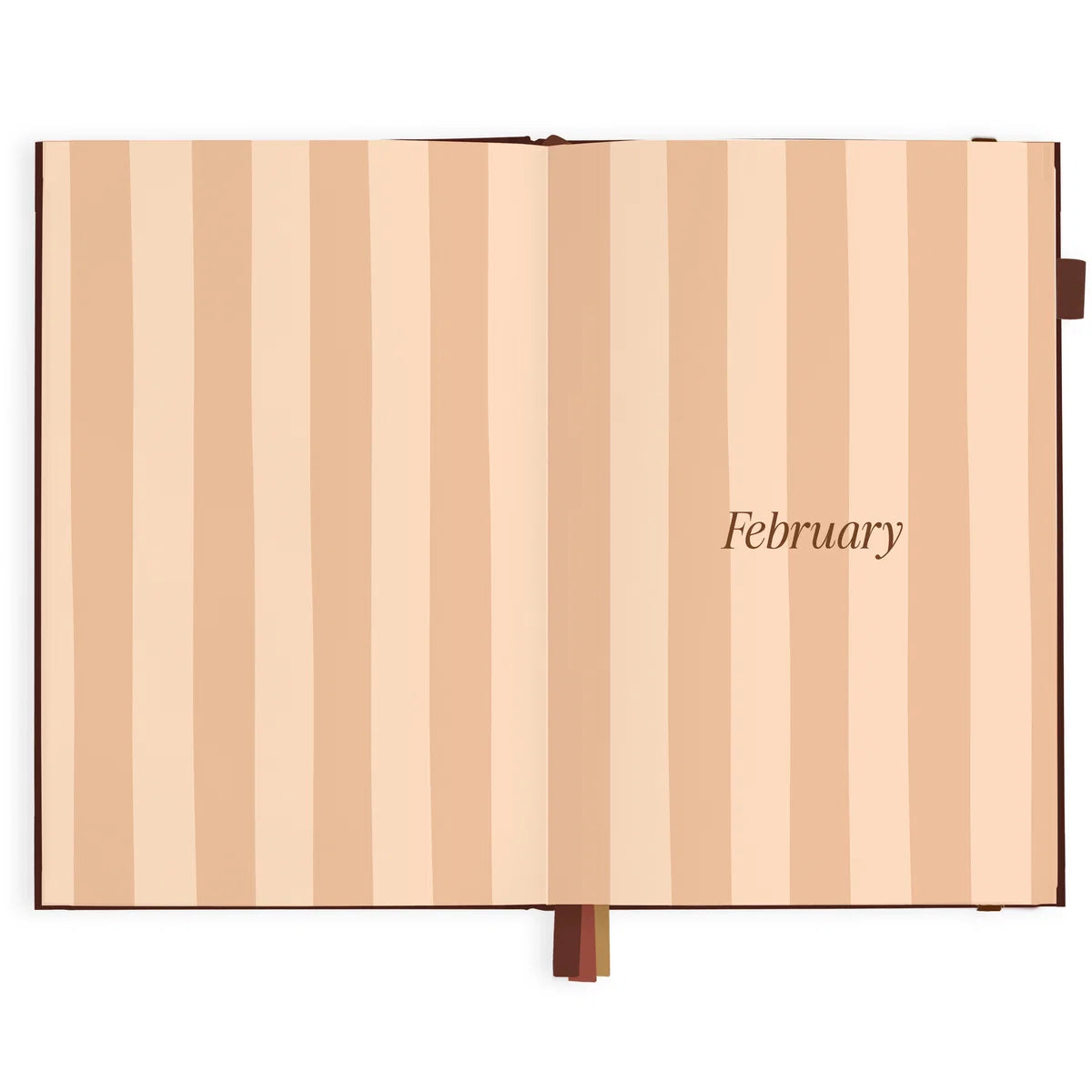 2027 A5 Vertical Planner | Chocolate