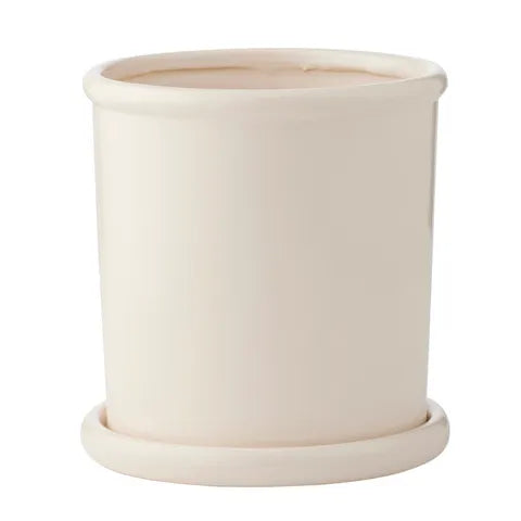 Andromeda Ceramic Pot | Ivory