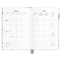 2027 A5 Vertical Planner | Amalfi Latte