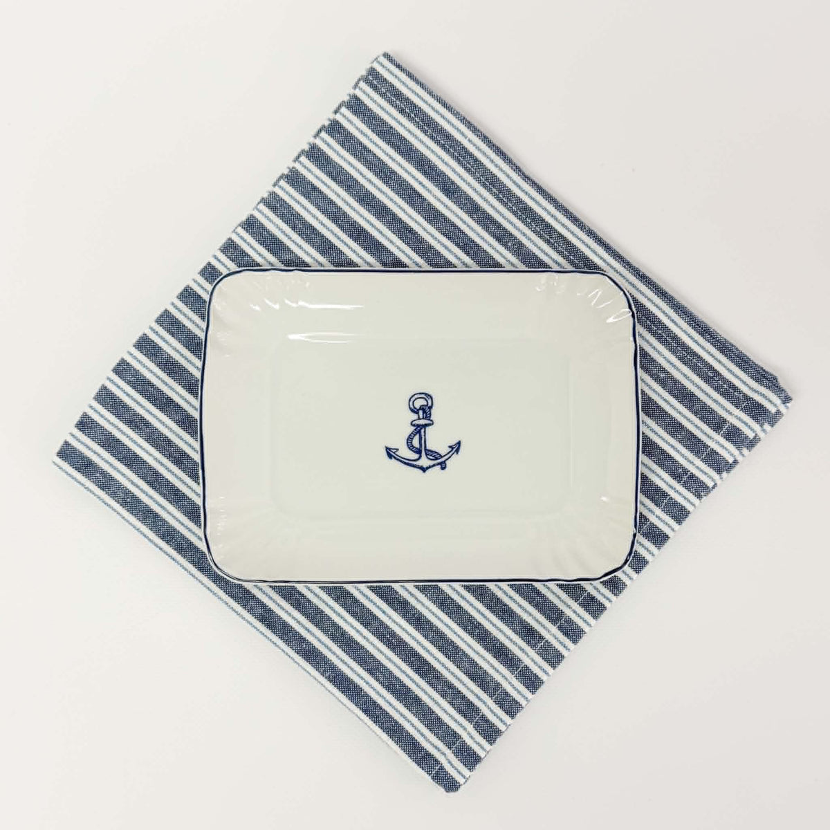 Ahoy Ceramic Trinket Plate