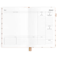 2027 A5 Vertical Planner | French Bows
