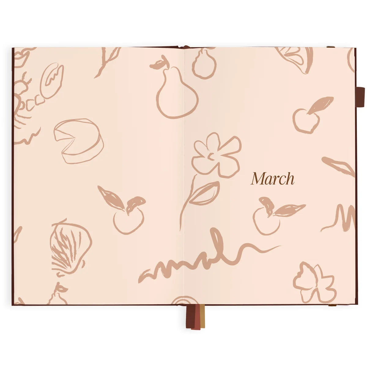 2027 A5 Vertical Planner | Chocolate