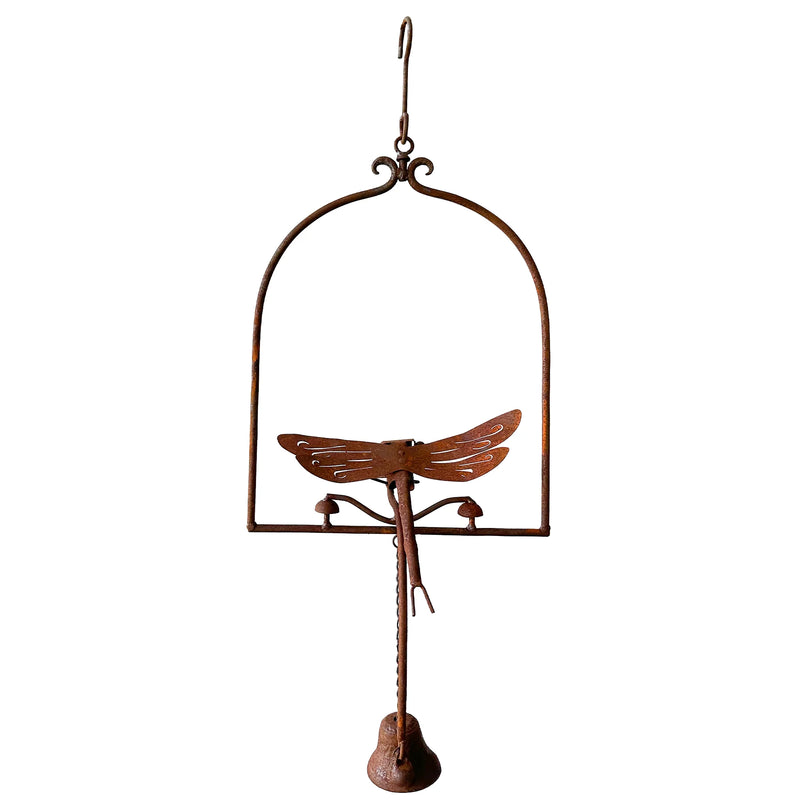 Hanging Bell with Dragonfly
