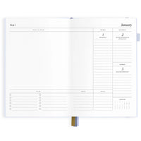 2027 A5 Vertical Planner | Powder