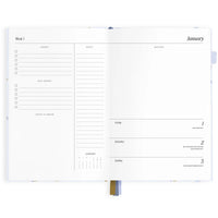 2027 A5 Horizontal Planner | Cornflower